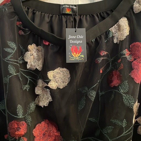 Jane Chic Designs Elaborate Floral Skirt - Picture 9 of 10